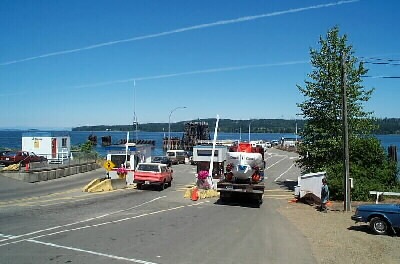 Ferry at Buckley Bay